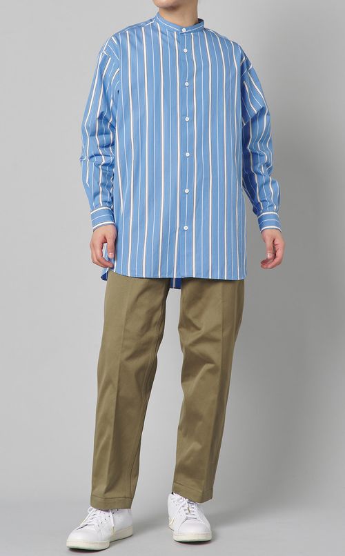 ワイドテーパードチノパンツ