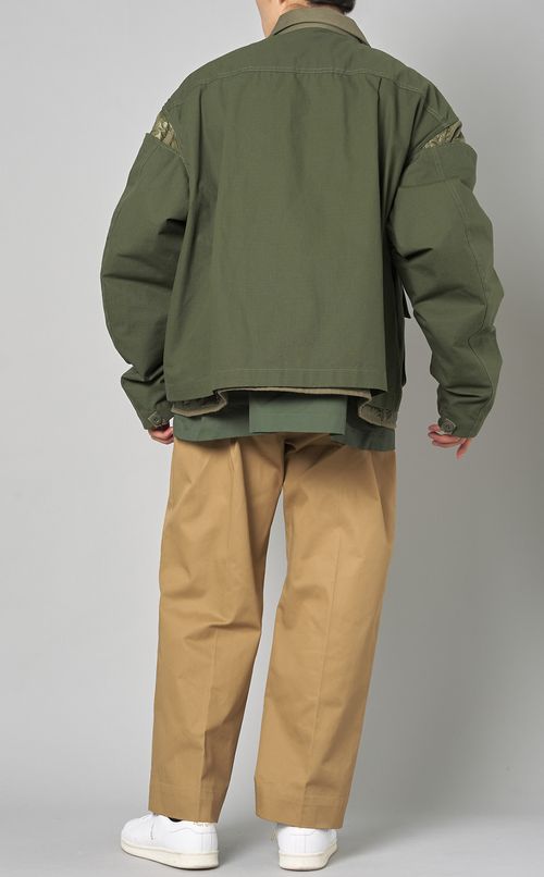 デコンストラクトミリタリージャケット