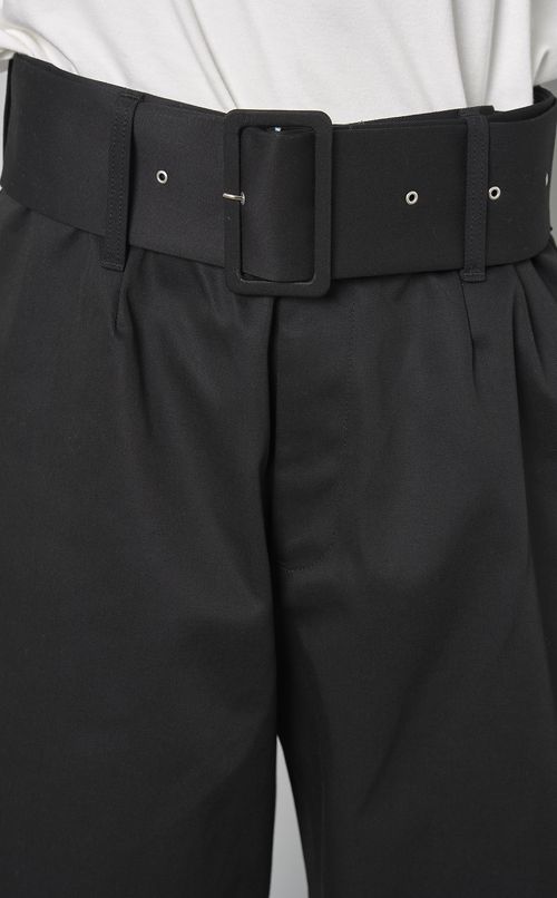 ベルテッドワイドパンツ