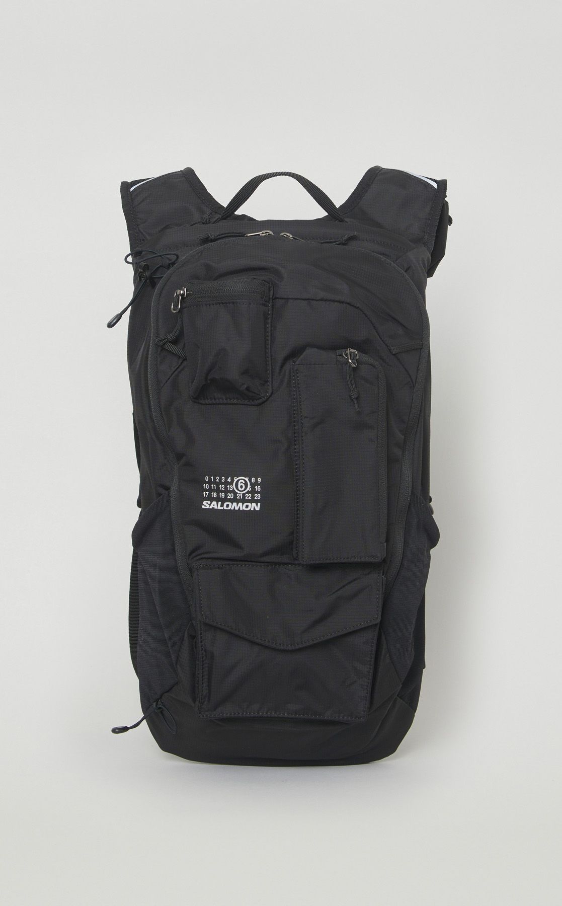 MM6×Salomon TRAIL BLAZER メッシュ 黒リュック MM6×SALOMON 黒 メッシュ リュック TRAIL BLAZER（MM6 Maison