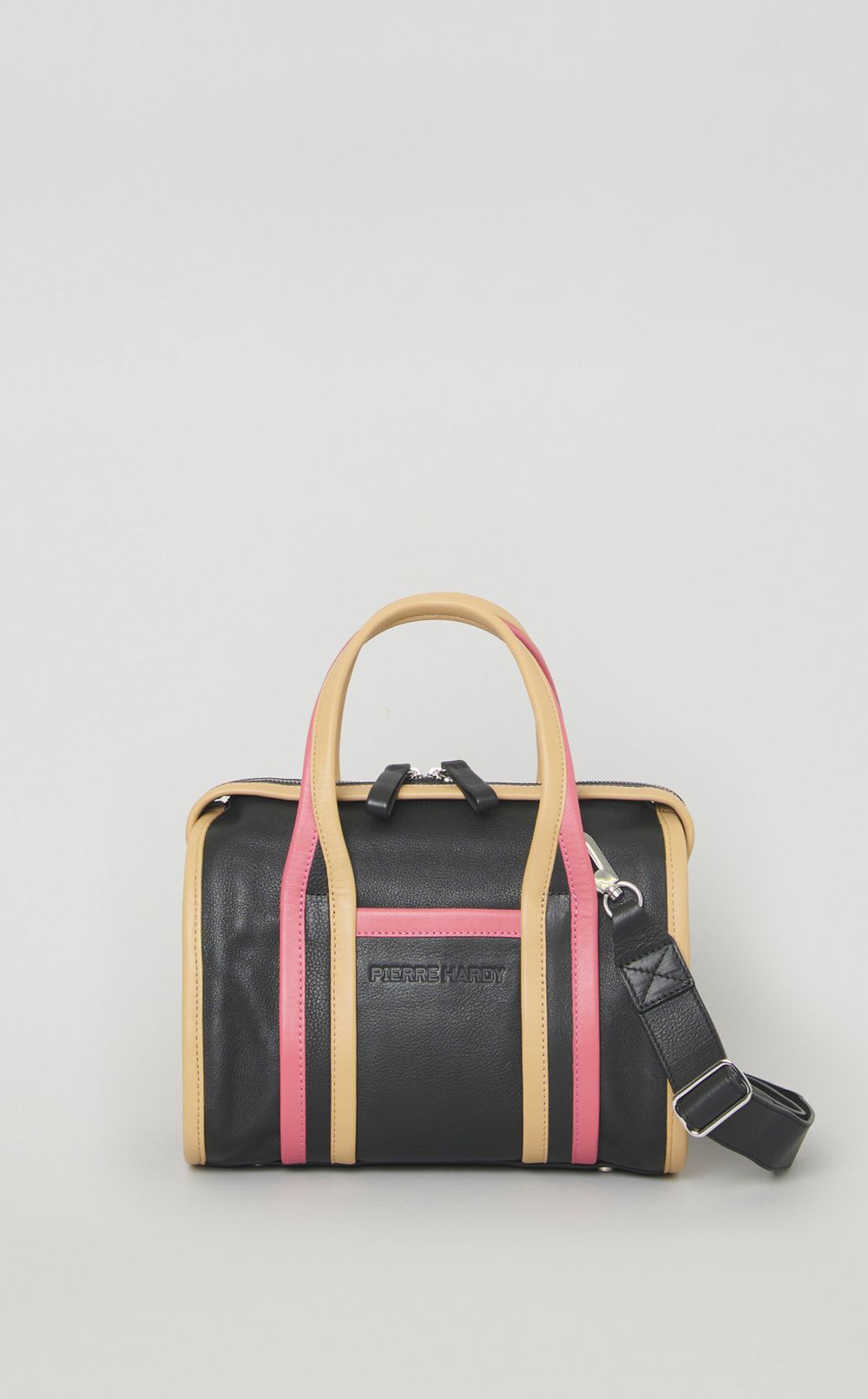 CABレザーボストンバッグ