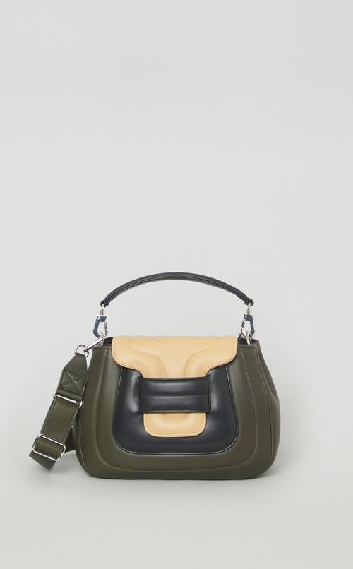 ALPHA PADレザーショルダーバッグ