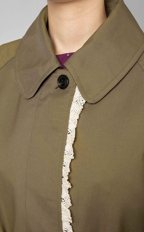 ライナー付ステンカラーコート