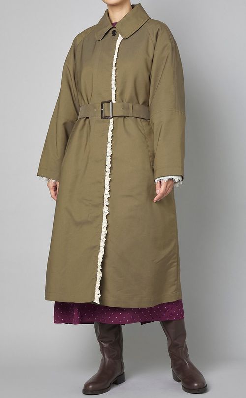 ライナー付ステンカラーコート