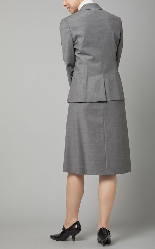 ウール混テーラードシングルジャケット