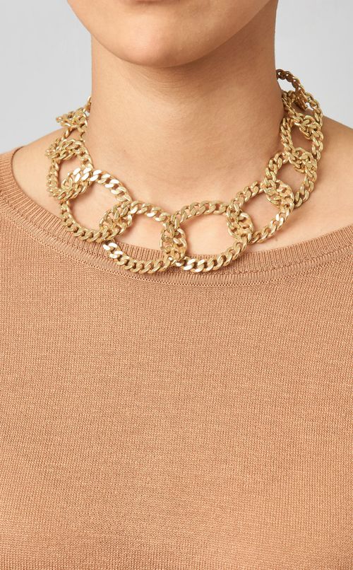 チェーンサークルネックレス