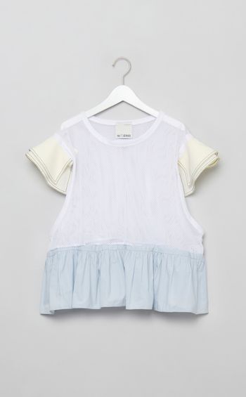 【roop】シアーメッシュトップス