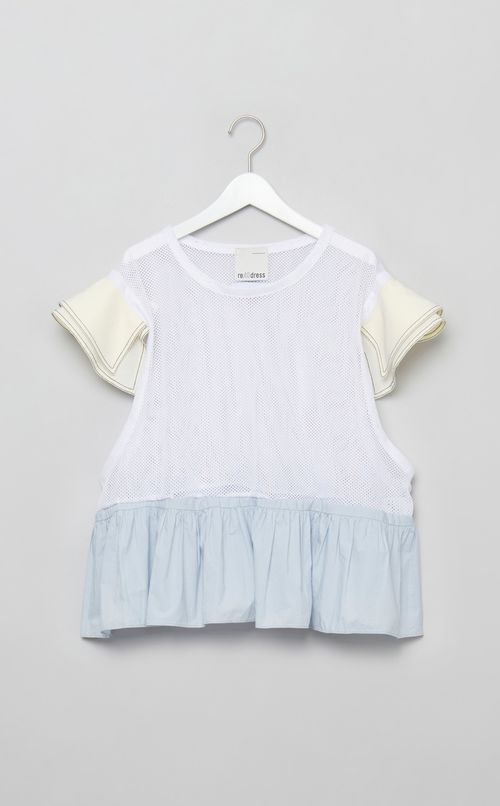 【roop】シアーメッシュトップス