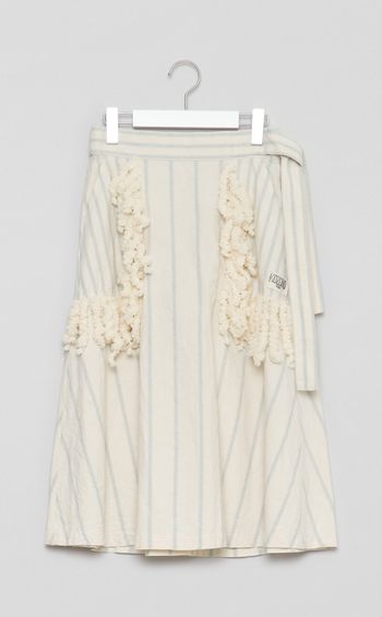 【roop】fringe skirt