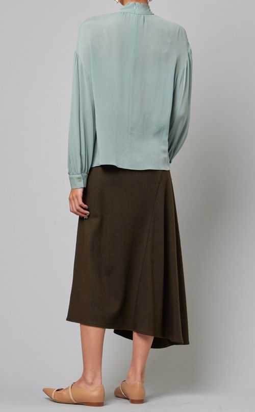 ボリュームスリーブプルオーバー