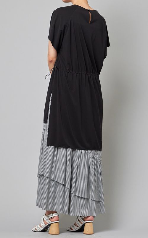 ドローストリングカットソーブラウス