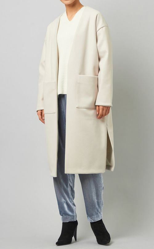 ウールライクライトコート