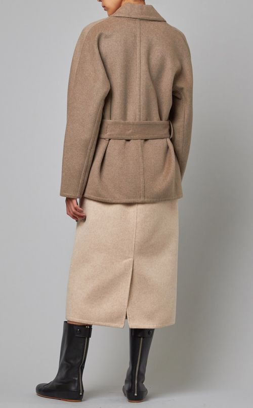 ベルト付テーラードジャケット