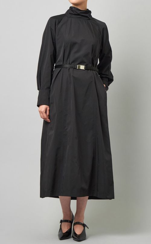 ベルト付バックリボンワンピース