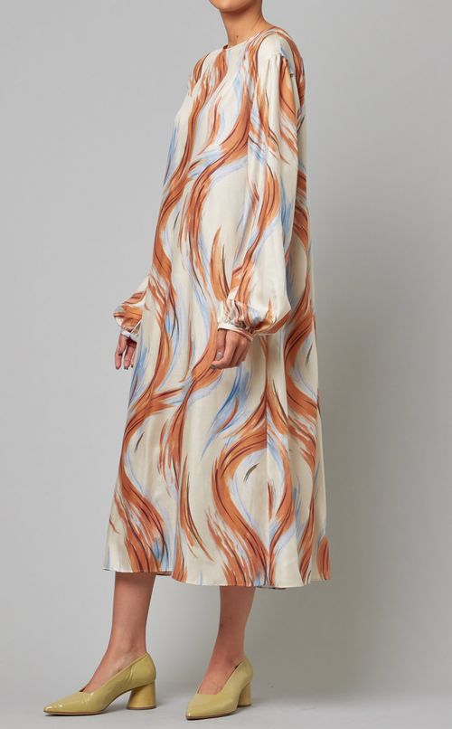 2wayプリントワンピース