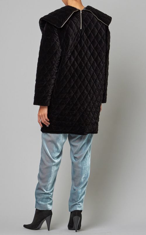 ワイドカラーブルゾン