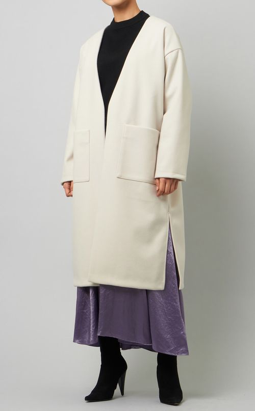 ウールライクライトコート