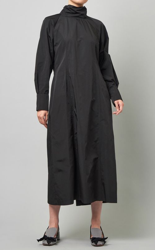 ベルト付バックリボンワンピース