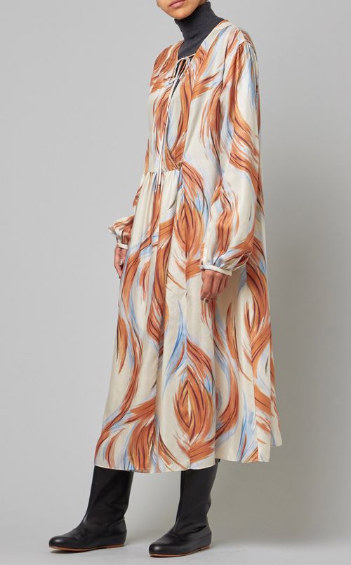 2wayプリントワンピース