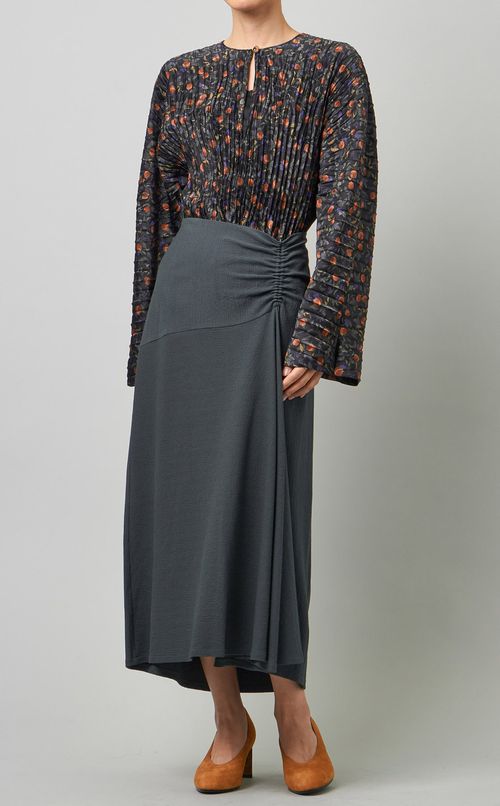 ドレープアシンメトリースカート