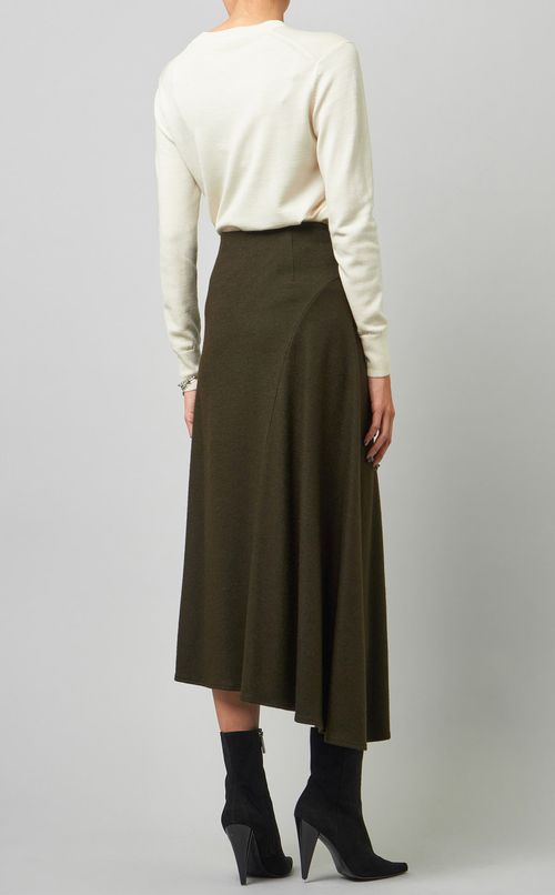 アシンメトリーイージースカート