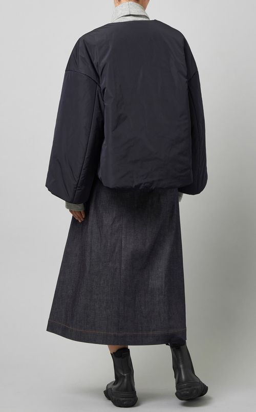 中綿ショートブルゾン