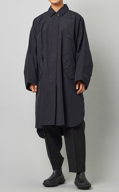 オーバーサイズポンチョコート