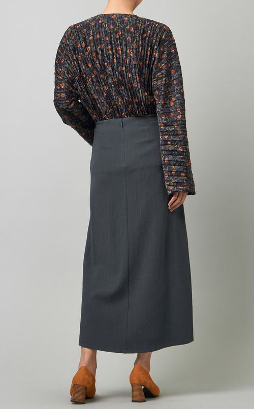 ドレープアシンメトリースカート