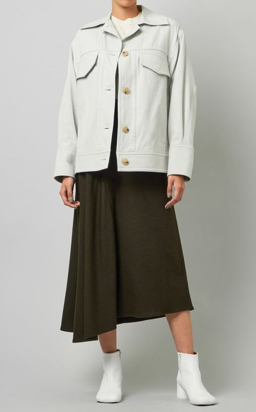 アシンメトリーイージースカート