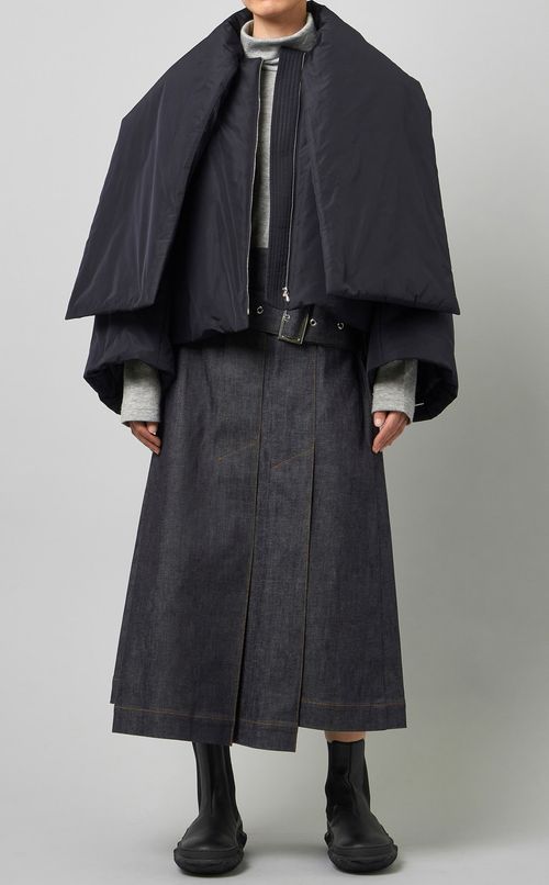 中綿ショートブルゾン