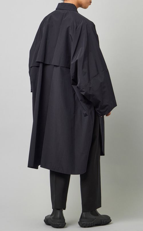 オーバーサイズポンチョコート