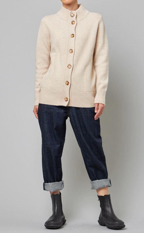 ウールカーディガン