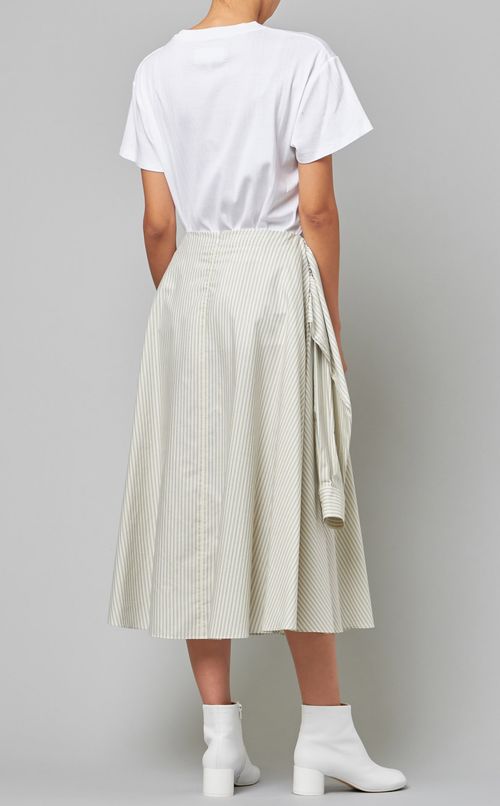 ストライプデザインスカート