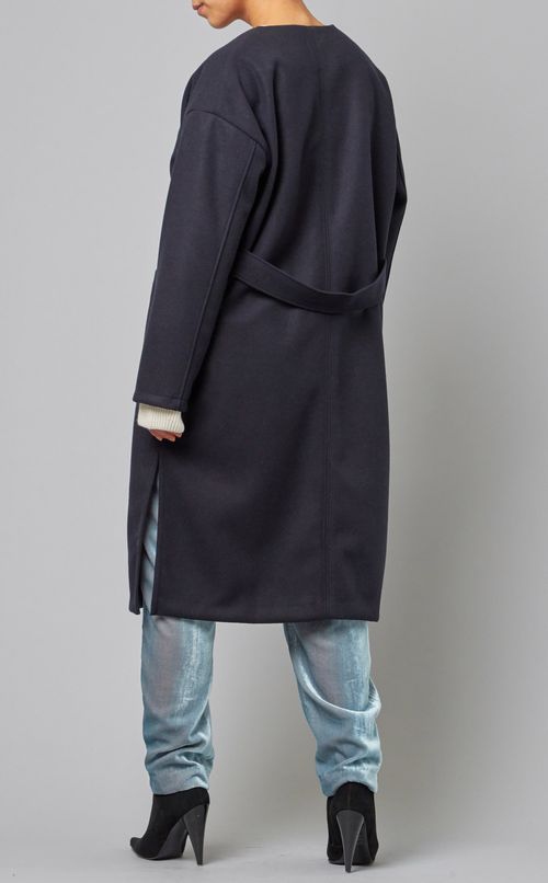 ウールライクライトコート