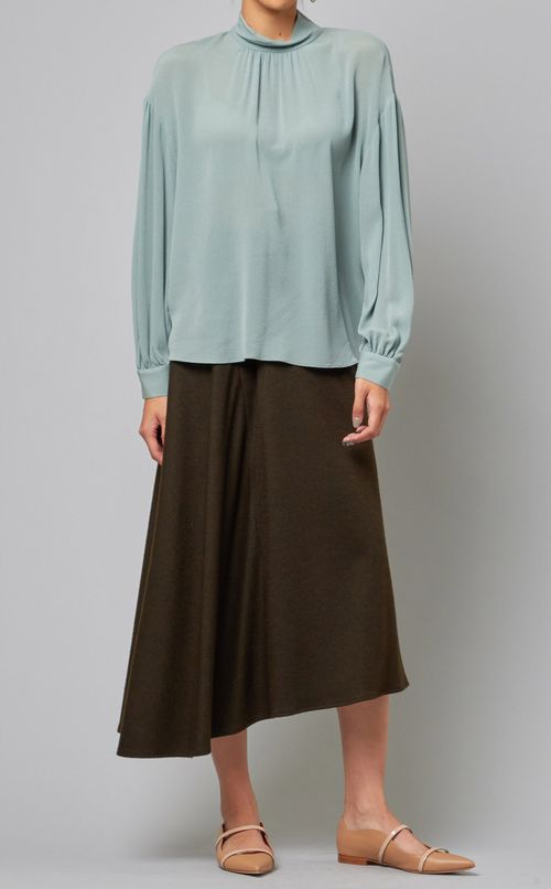 ボリュームスリーブプルオーバー