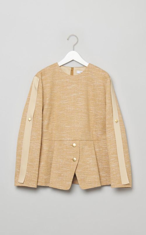 スラブツイードプルオーバー