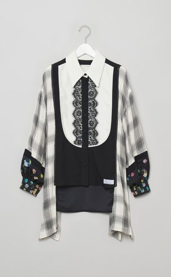 【reADdress】リメイクレギュラーカラーシャツ