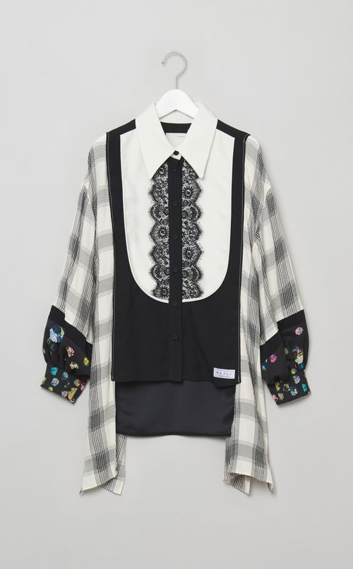 【reADdress】リメイクレギュラーカラーシャツ