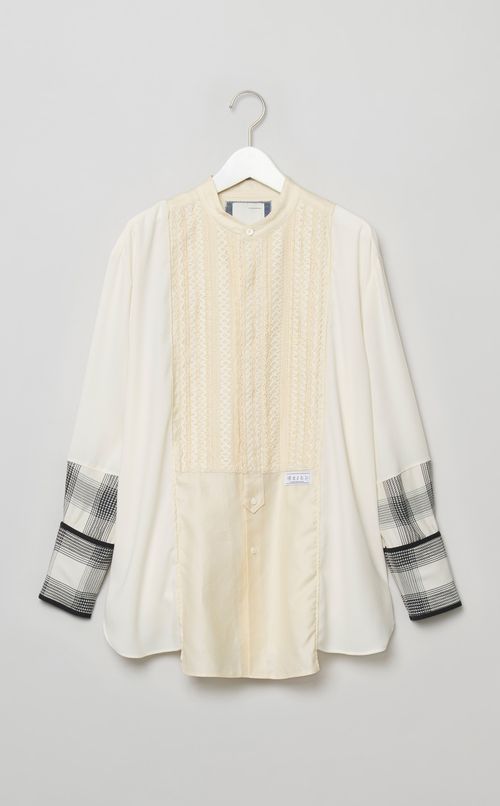 【reADdress】リメイクノーカラーシャツ