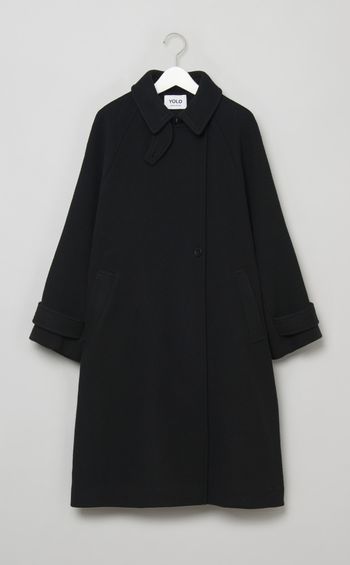 【別注】スタンドネックロングコート