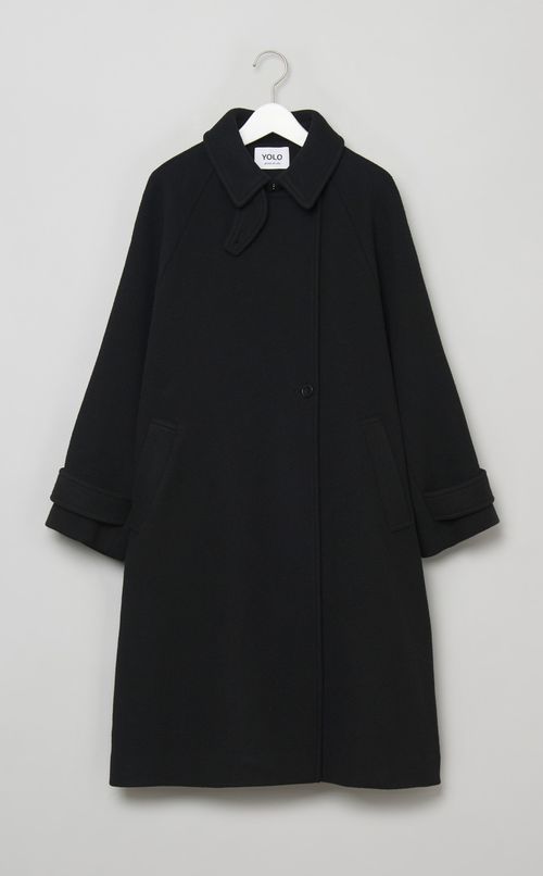 【別注】スタンドネックロングコート