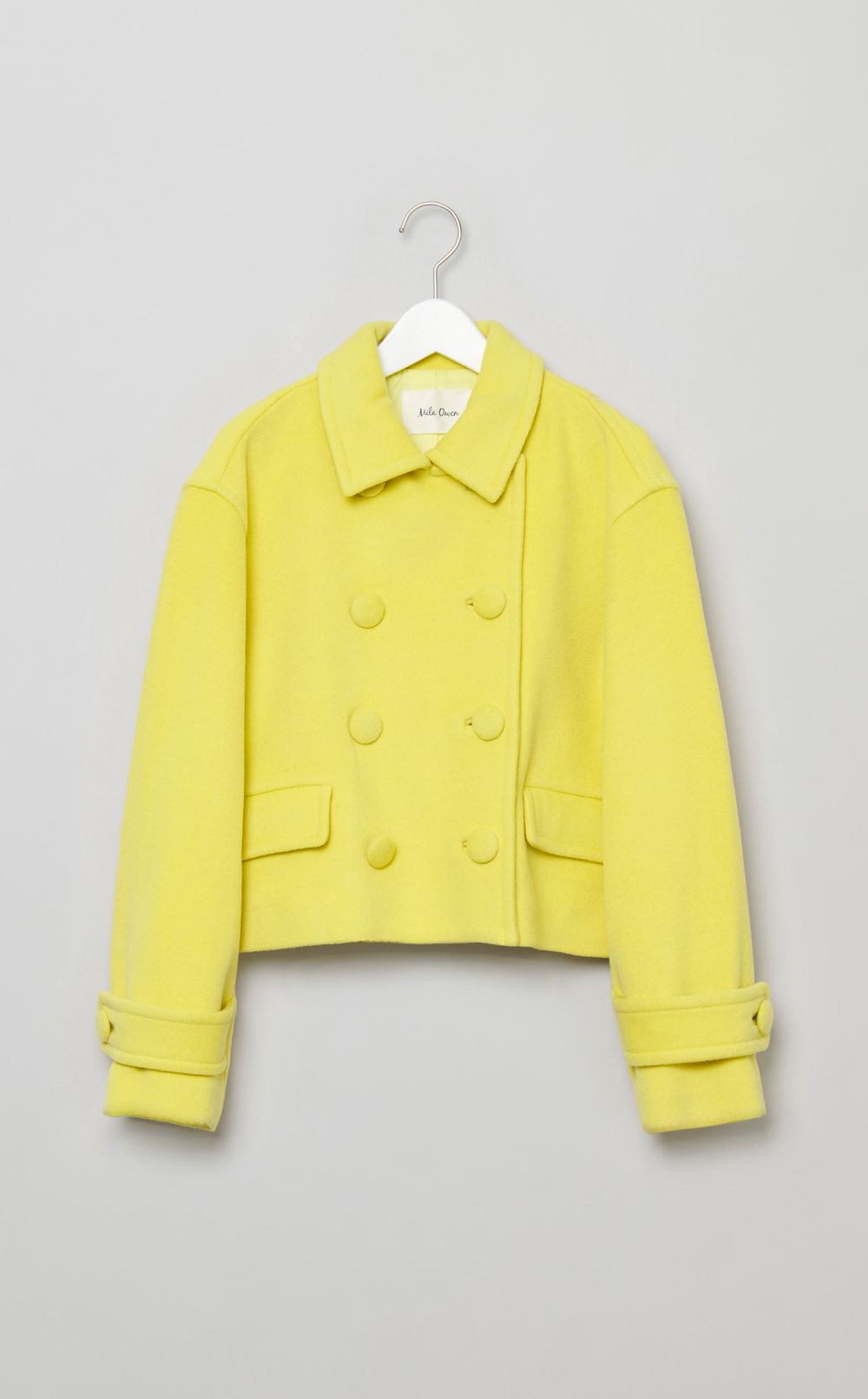 ウールカシミヤショートピーコート