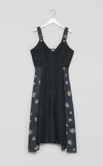 【reADdress】パッチワークジャンパースカート