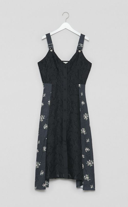 【reADdress】パッチワークジャンパースカート