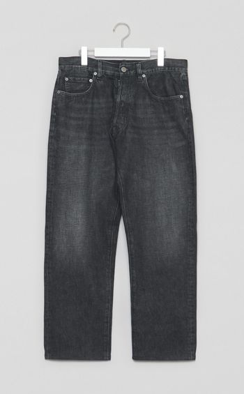 ウォッシュドデニム5ポケットパンツ