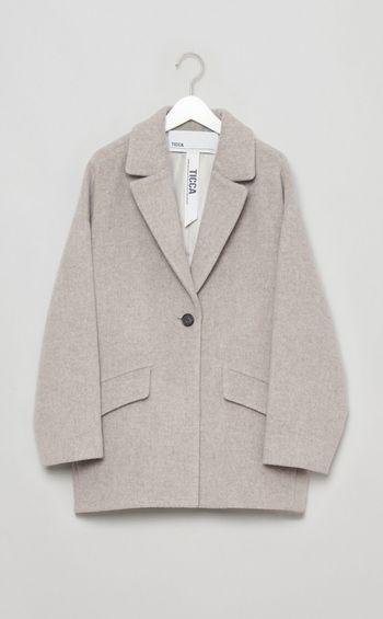 ウールジャケットコート