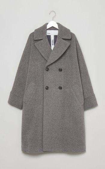 ウールダブルテントコート