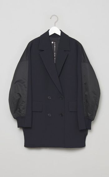 タフタコンビジャケットブルゾン