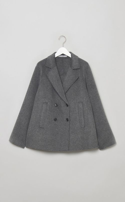 ダブルフェイスリバーショートコート