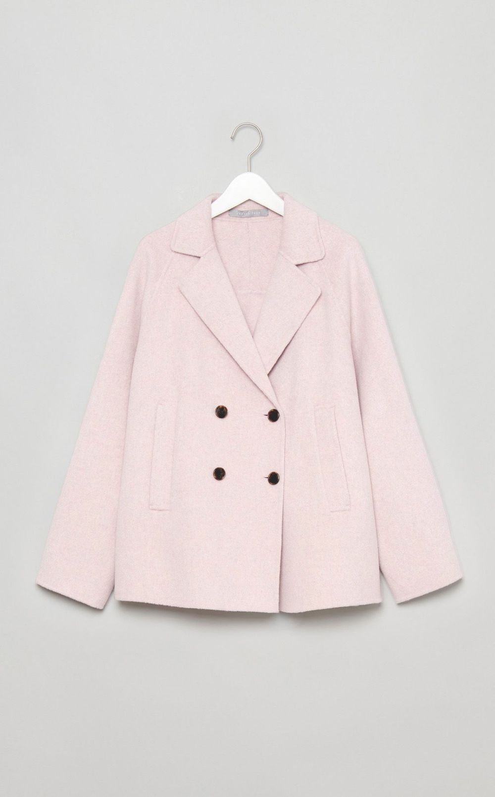 ダブルフェイスリバーショートコート